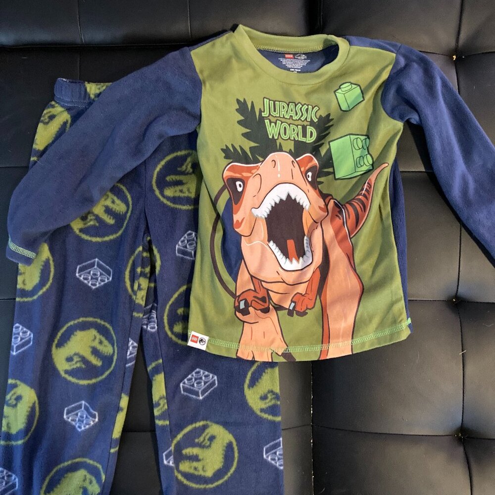LEGO Jurassic World Pajama Set – Size 4/5 (XS)